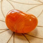 Cornaline pierre roulée