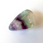 Fluorite pierre roulée