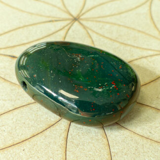 Jaspe Héliotrope galet