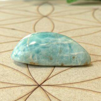 Larimar pierre percée ou roulée