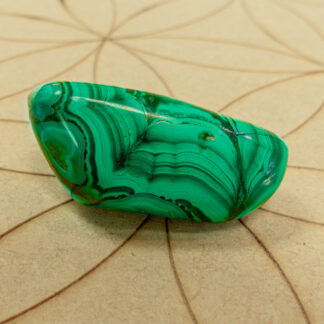 Malachite pierre roulée qualité AA