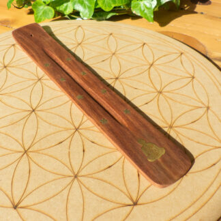 Porte encens en bois