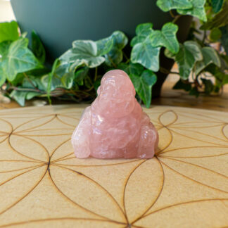 Quartz Rose Bouddha