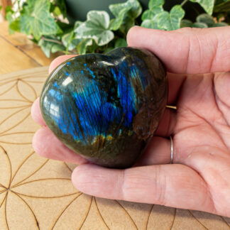 Labradorite coeur