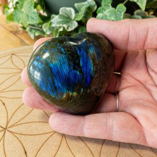 Labradorite coeur