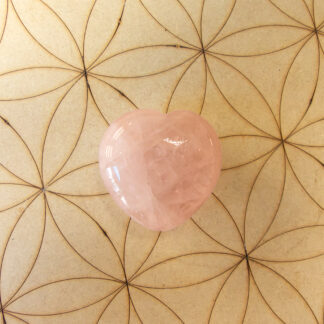 Quartz Rose cœur