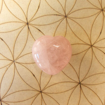 Quartz Rose cœur