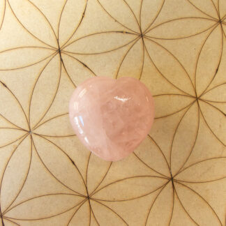 Quartz Rose cœur