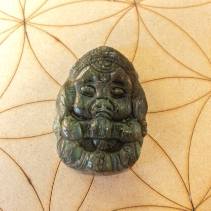 Labradorite Ganesh
