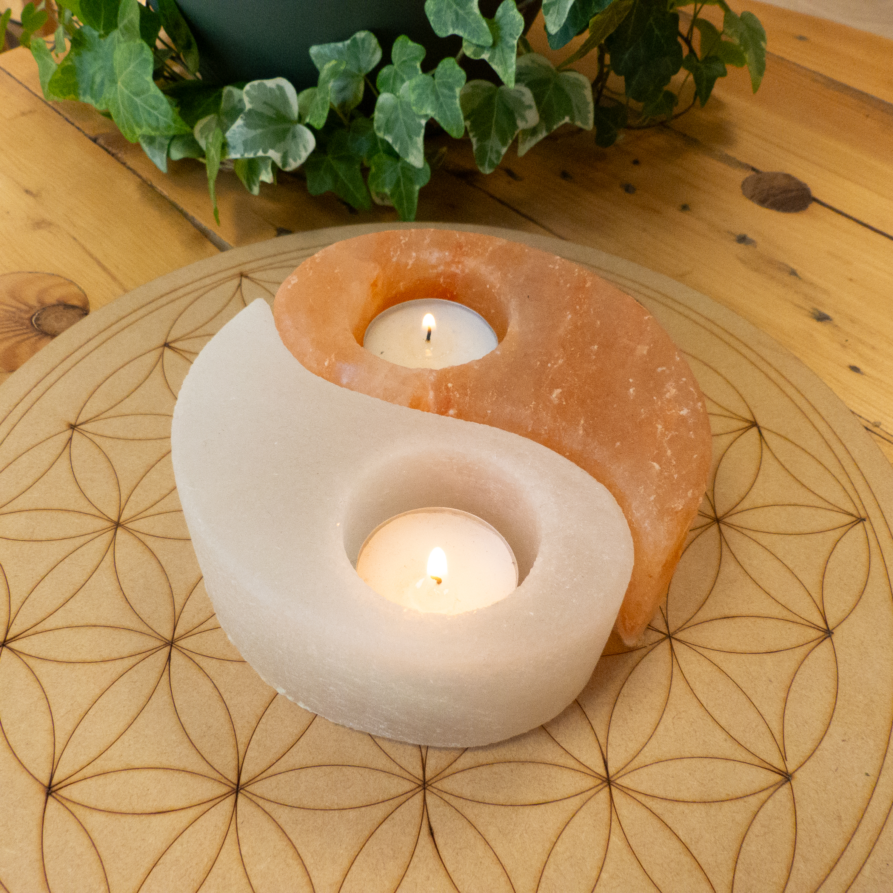 Bougeoirs Yin Yang