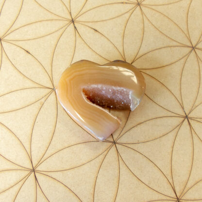 Agate Cœur en géode – Image 2