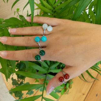 Bague 2 boules