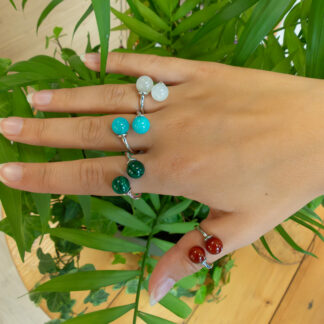Bague 2 boules