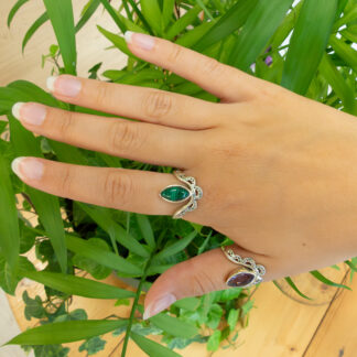 Bague Améthyste ou Malachite