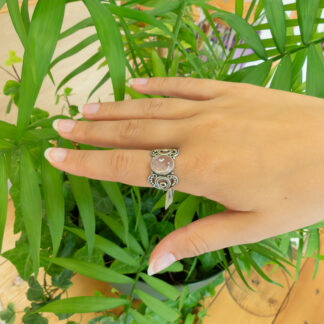 Bague Quartz Rose #3