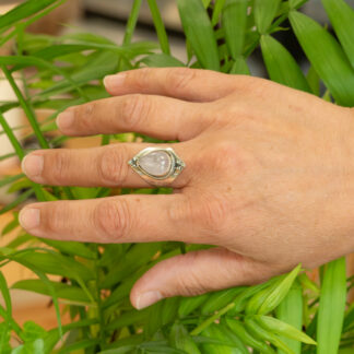 Bague Quartz Rose #1
