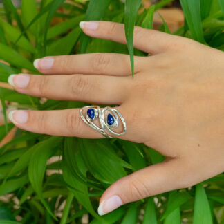 Lapis Lazuli bague (2)