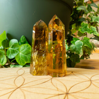 Citrine pointes
