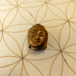 Œil de tigre petite tête de Bouddha