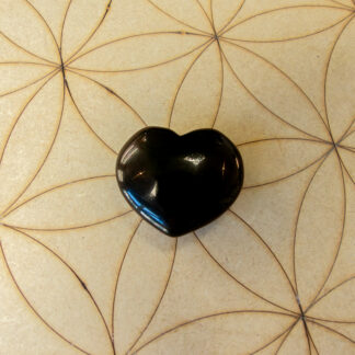 Obsidienne Noire coeur