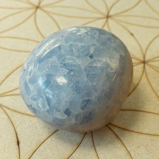 Calcite bleue galet
