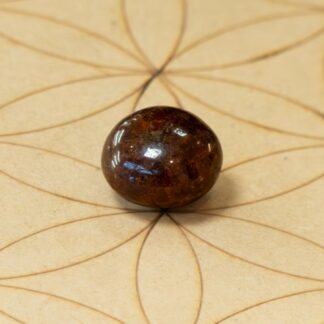 Grenat pierre roulée