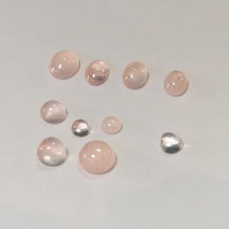 Quartz Rose Cabochon