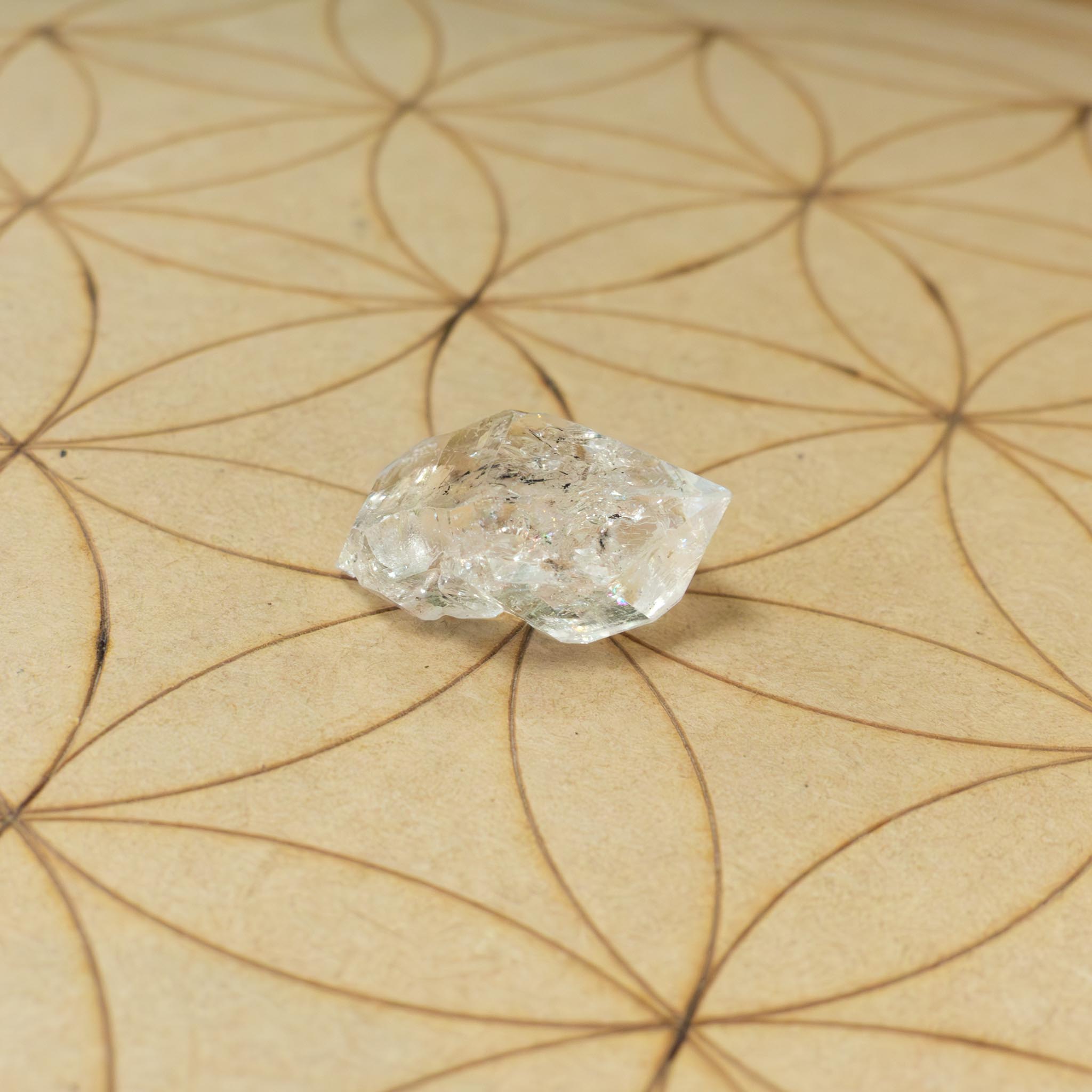 Diamant Herkimer pierre brute