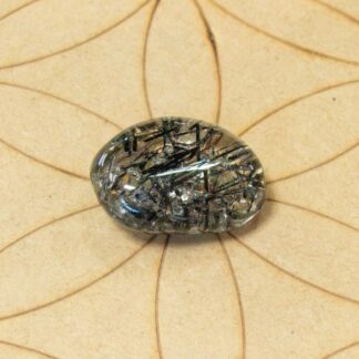 Quartz Tourmaliné pierre roulée