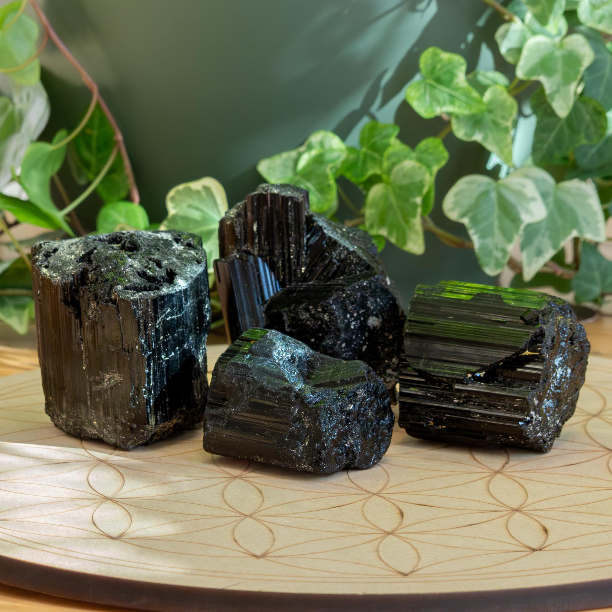 Tourmaline Noire grosse pierre brute