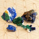 Azurite pierre brute