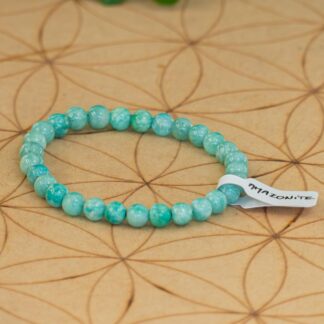 Bracelet Amazonite 6 mm