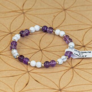 Bracelet "Spiritualité et Sagesse" 6 mm