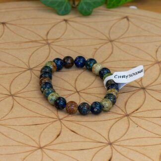 Bracelet Chrysocolle 8 mm