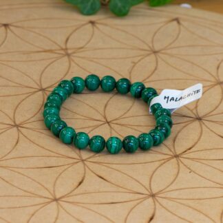 Bracelet Malachite 8 mm