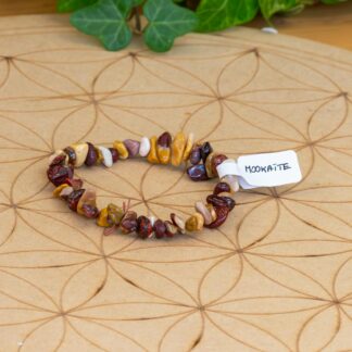 Bracelet baroque Mookaïte