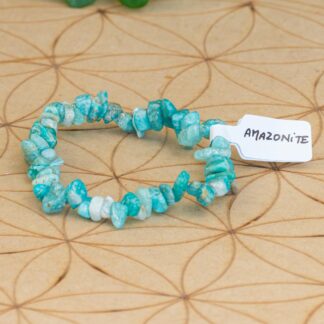 Bracelet baroque Amazonite
