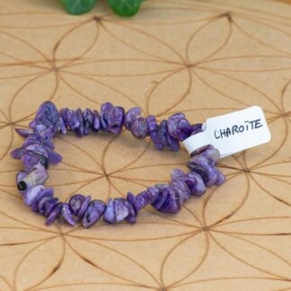 Bracelet baroque Charoïte