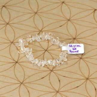 Bracelet baroque Cristal de Roche