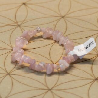Bracelet baroque Kunzite