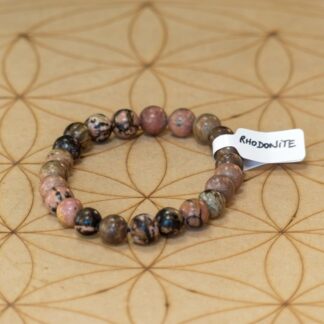 Bracelet Rhodonite 8 mm
