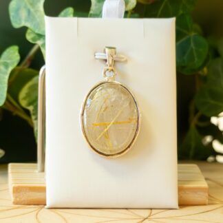 Quartz Rutile pendentif