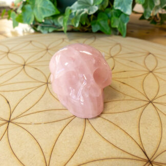 Quartz Rose Crâne