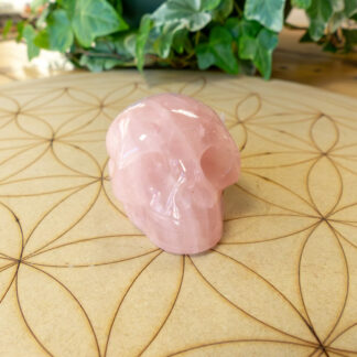 Quartz Rose Crâne