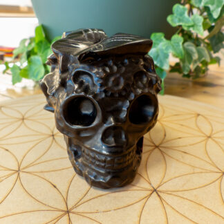 Obsidienne Noire Crâne