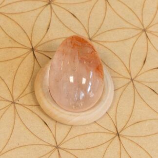 Quartz Hématoïde Œuf