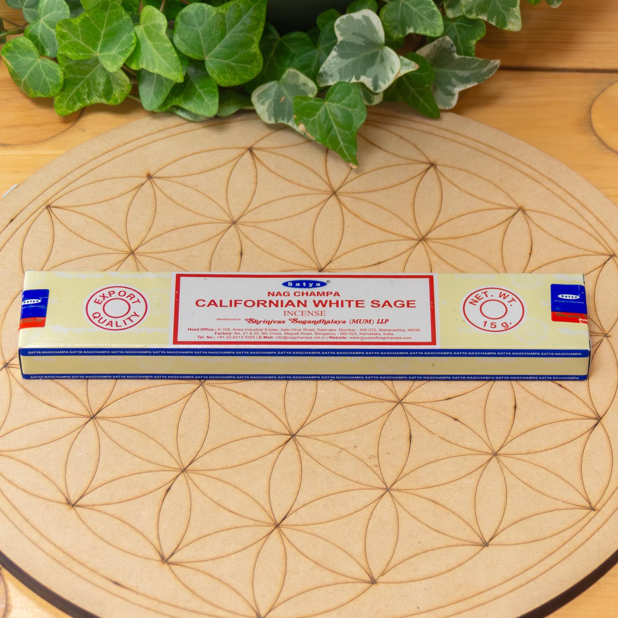 Encens California White Sauge