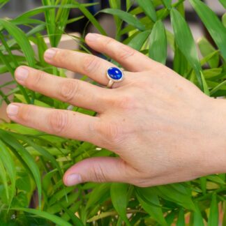 Bague Lapis Lazuli Ovale