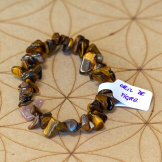Bracelet baroque Œil de Tigre