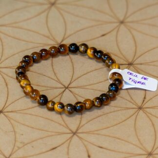 Bracelet Œil de Tigre 6 mm